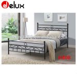 Antique Wrought Iron Bed Design H808 - Buy Steel Double Bed .