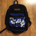 Jansport Bags | Black Backpack With Floral Design | Poshma