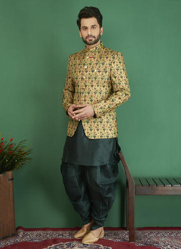 Kesari Exports Brocade and Jacquard Silk Jodhpuri Style Designer .