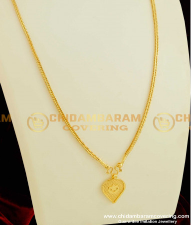 Buy Gold Plated Ela Nila Pirai or Crescent Moon Thali Pendant with .