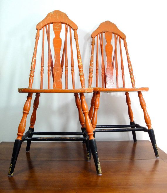 1930's Kitchen Chairs (With images) | Wooden chair makeover, Wood .