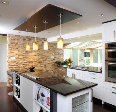 New kitchen pop design and false ceiling ideas 2019 | Kitchen .