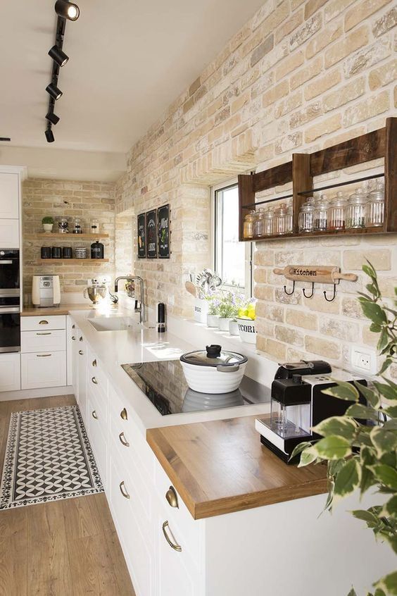 12 Simple Brick Kitchen Wall Tiles Inspiration For Some Cool Looks .