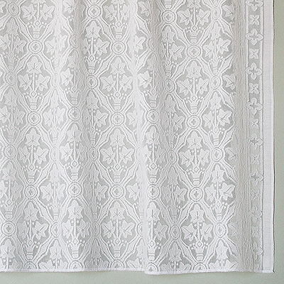 Victorian Cotton Lace Curtains | Brownstone Lace Panel | Bradbury .