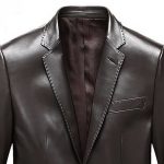 Mens Brown Leather Blazer - Genuine Lambskin Jack