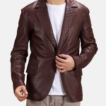 Men's Leather Blazers - Buy Leather Blazers for M