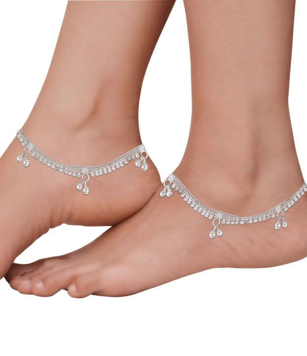fashion anklets or payal for both women and girls, wide .