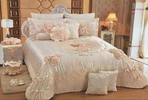 Designer Bridal Bed Sheets - Wedding Bedsheets | Designer bed .