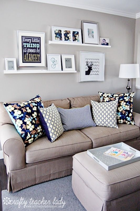 IDEAS for Small Living Spaces | Home decor, Home living room .