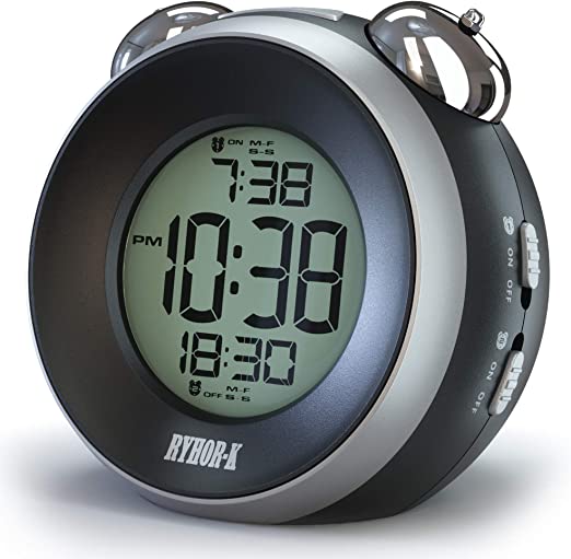 Amazon.com: RYHOR-K Loud Alarm Clock for Heavy Sleepers – Simple .