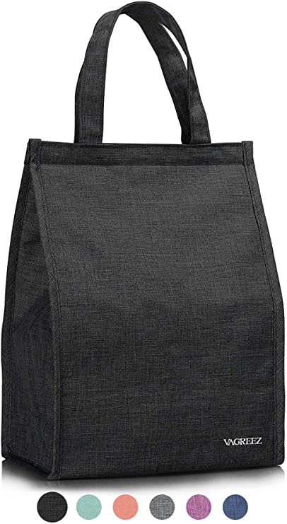 Amazon.com: Lunch Bag, VAGREEZ Insulated Lunch Bag Large .