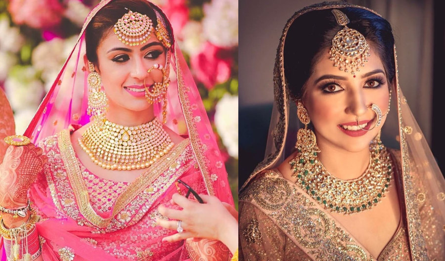 45+ Trending Maang Tikka Designs worn by Real Brides (All Kinds .