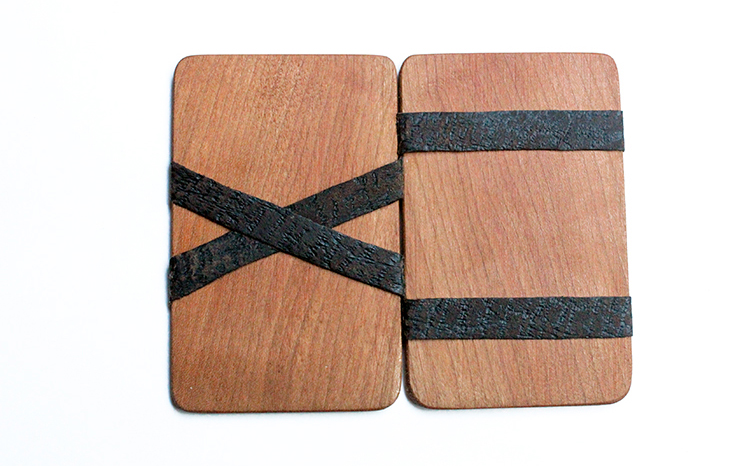 Wood Magic Wallet | Jennifer Rong Desig