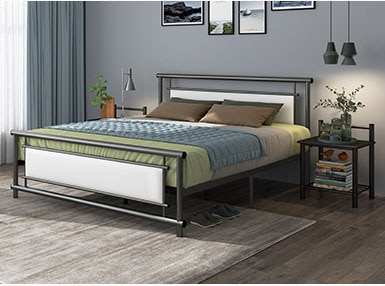RAMA DYMASTY metal bed iron bed modern design bed/ fashion king .