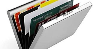 Amazon.com : Feisuo Ultra Thin Aluminum Metal Wallets - RFID .