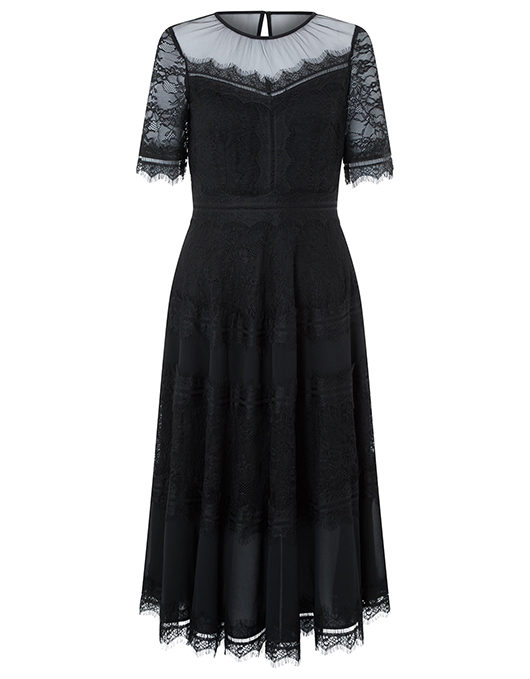Clarissa Lace Dress | Black | UK 10 / US 6 / EU 38 | 4425740110 .