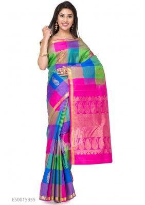 Multi Colour Sarees: Vibrant and Eye-Catching Ethnic Wear Options for Women