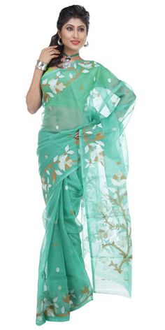 76 Best Muslin Silk Sarees images | Silk sarees, Muslin, Mugh
