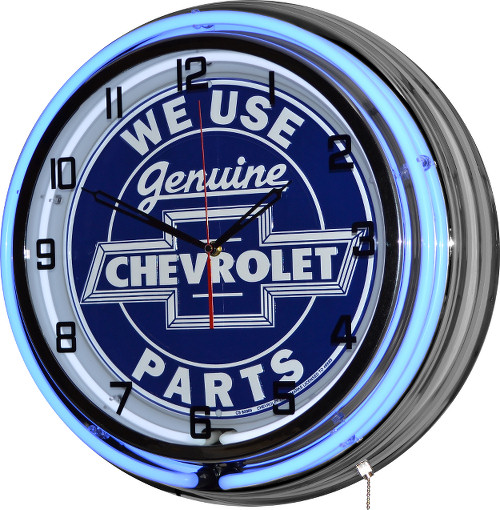 18" Chevrolet Genuine Parts Neon Clo