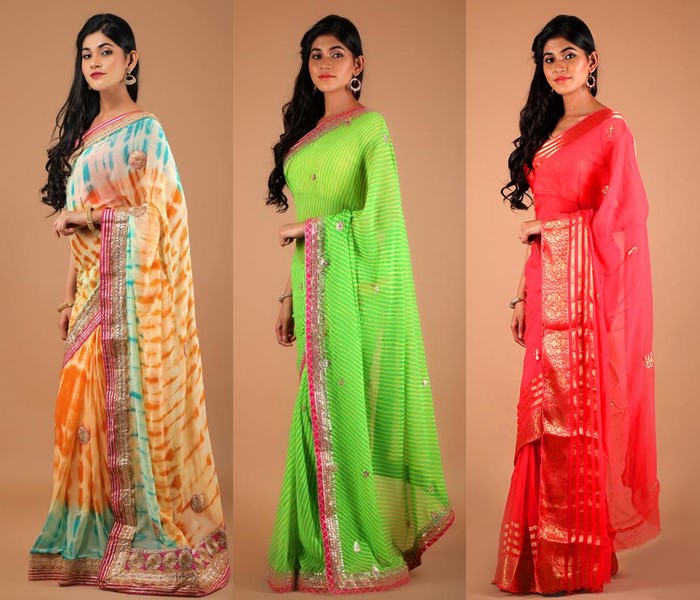 This Brand Has Prettiest North Indian Style Sarees! • Keep Me Styli