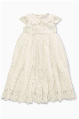 Buy Ecru Vintage Occasion Dress (0mths-2yrs) from the Next UK .