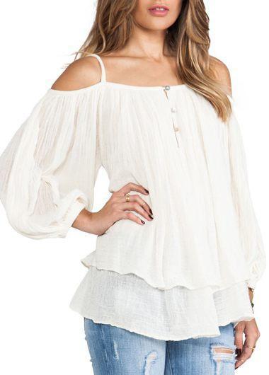 Off Shoulder Blouses: Trendy and
Fashionable Blouses Designed to Be Worn Off the Shoulder