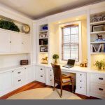 Custom home office desk cabinetry | Home office cabinets, Home .