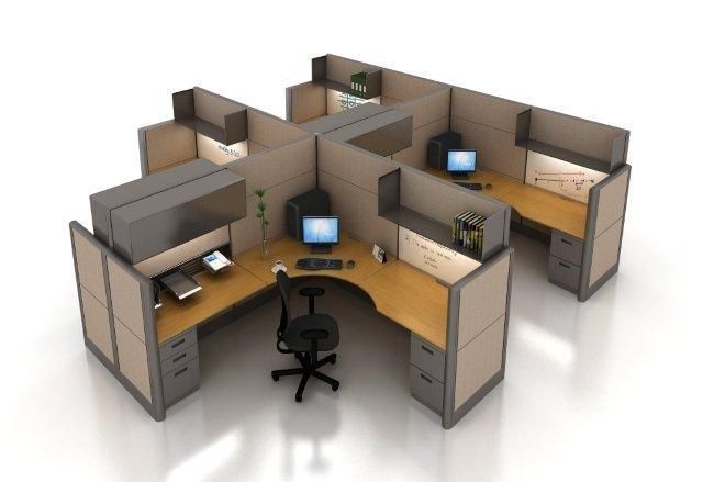 Selecting The Right Office Cubicle Wall Height (With images .