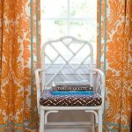 Simply Orange in Decor | Orange curtains, Chippendale chairs .