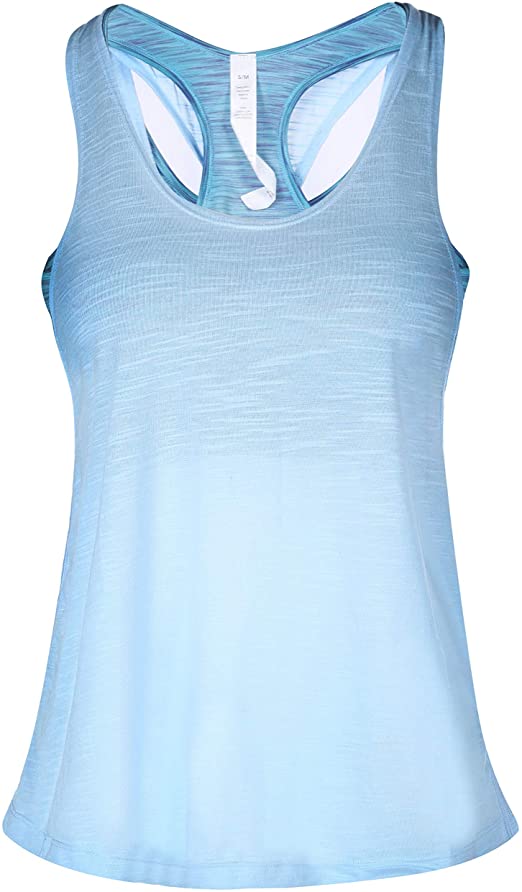 CamGo Womens Padded Camisole Built-in Bra Yoga Tanks Tops .