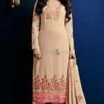 Salwar Kameez Pakistani Suits With Laces Design For Modern Lady .