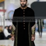 Pakistani Designer Sherwani for Men custom made for nikah barat .
