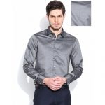 Buy Arrow New York Grey Slim Party Wear Shirt online | Looksgud.