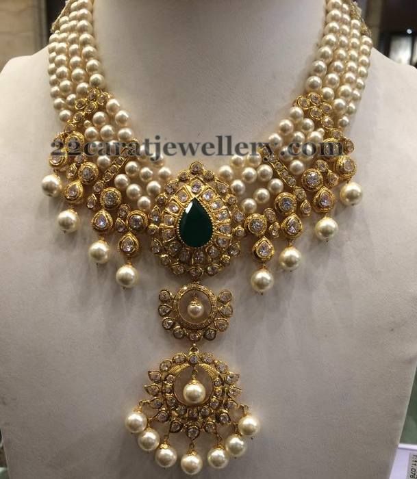 four-layers-heavy-pearl-necklace1.jpg (609×700) (With images .
