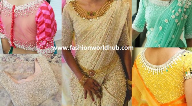 Pearl sarees | Fashionworldh