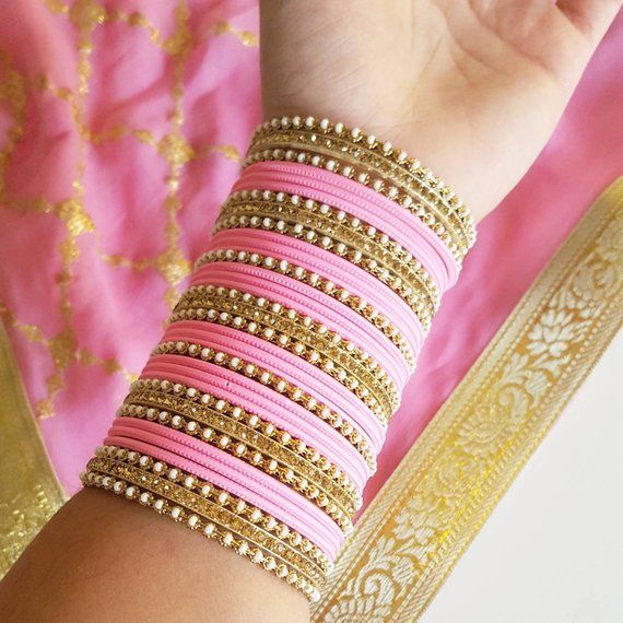 Pretty in Pink: Elevate Your Look with Pink Bangles