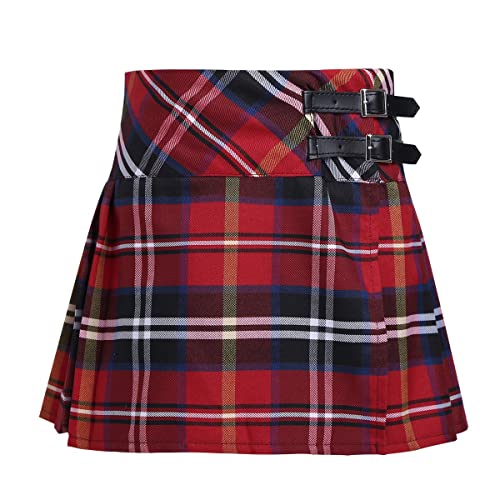 Kids Plaid Skirt: Amazon.c