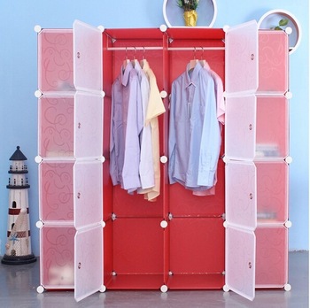 DIY plastic 16 cubes wardrobe cabinet modern wardrobe designs for .