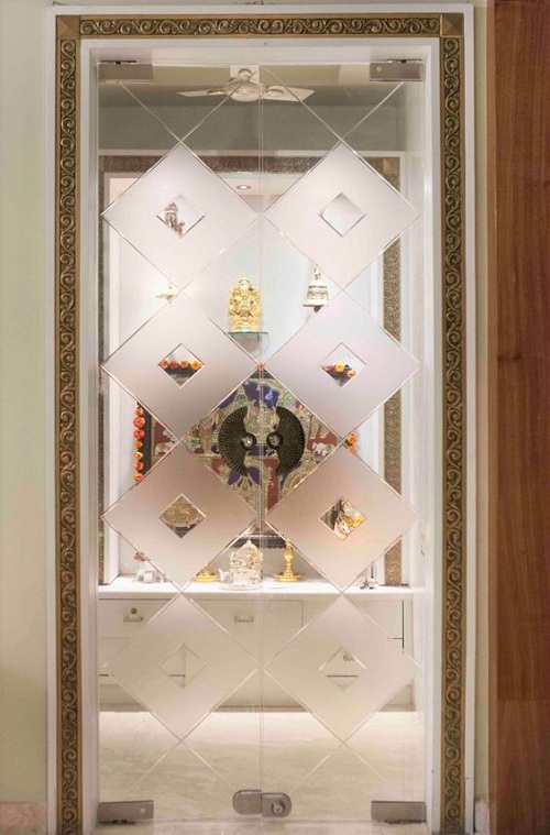Adding Elegance to Your Home with Pooja Door Glass Designs