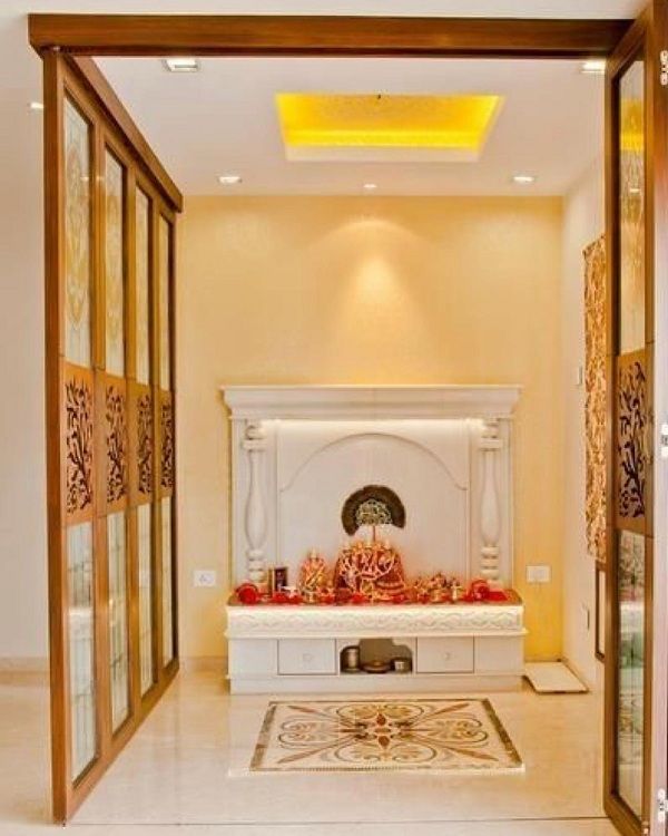 10 Best Pooja Room False Ceiling Designs With Pictures | Pooja .