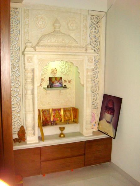 Puja Room in modern Indian apartments - Choose Your Pooja Room .
