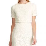 Lauren Ralph Lauren Petite Lace Popover Dress & Reviews - Dresses .