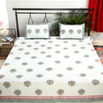 Royal Indian Cotton Bed Sheet, Attractive Design Bed Sheet, View .