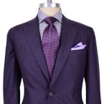 Dark purple blazer is honestly not-so-bad choice for summer and .