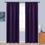 Dark Purple Curtains: Amazon.c