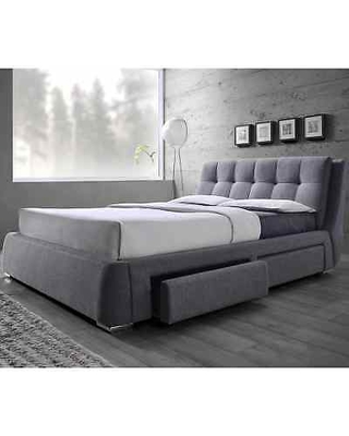 New Bargains on Tufted Design Upholstered Storage Bed with Pillow .