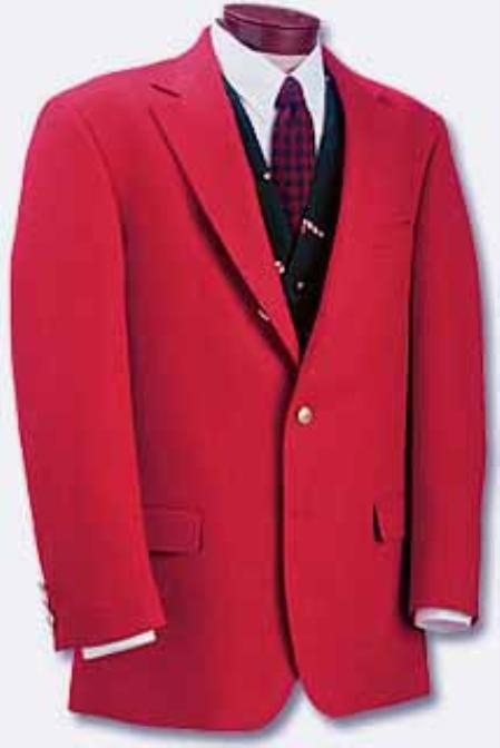 RED sport coats - RED blazers # 232