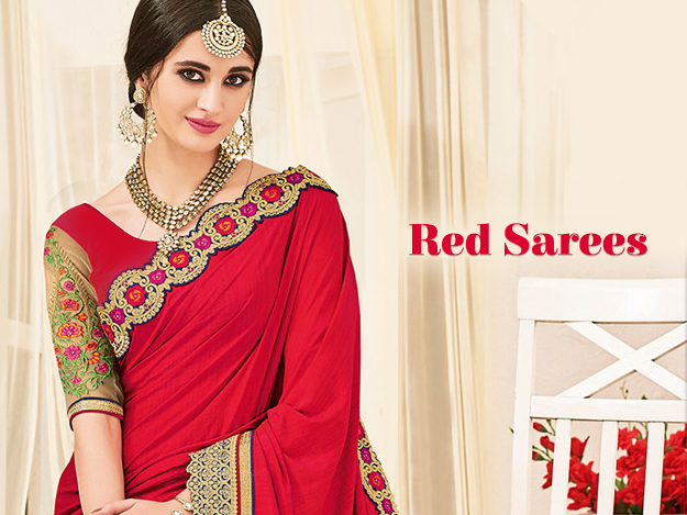 Ravishing Red Sarees: Very Indian Color & Truly Traditional Drap