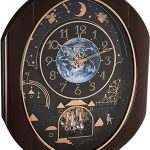 Amazon.com: Rhythm Clocks "Velvet Cosmos" Magic Motion Clock: Home .