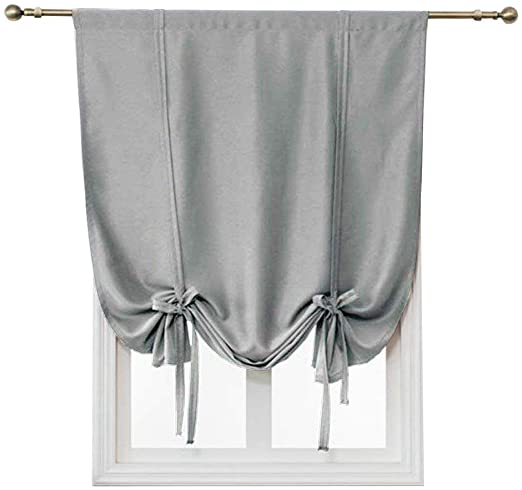 Amazon.com: HomeyHo Thermal Insulated Short Curtains Room .